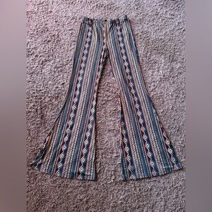 SHEIN Multicolor Geometric Pattern Pants